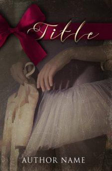Ballet stories of a ballerina. Book cover design created by MaryDes and available at bookcoverdesigns.eu.