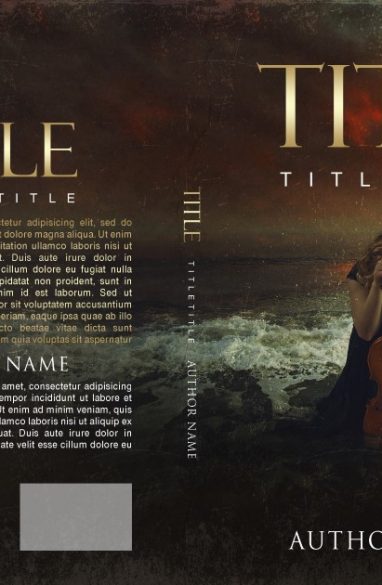 The violin player. Book cover design created by MaryDes and available at bookcoverdesigns.eu.
