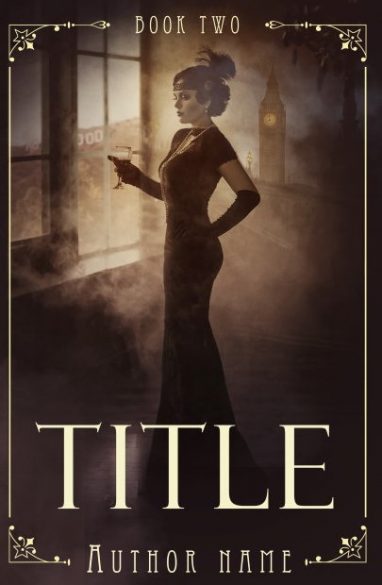 1920s in London. Book cover design created by MaryDes and available at bookcoverdesigns.eu.